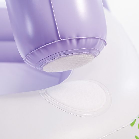 Napihljiv otroški bazen s streho vijoličen INTEX 57470-DINO