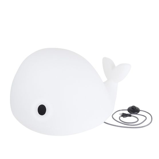 Nočna lučka FLOW - Whale Moby Large