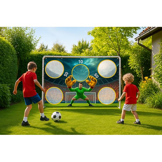 Nogometni gol z vložkom za trening 180x122 cm