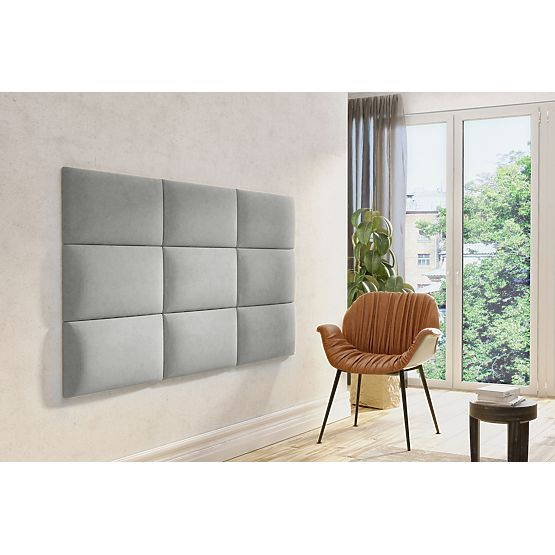 Oblazinjen panel Klasic - srebrn