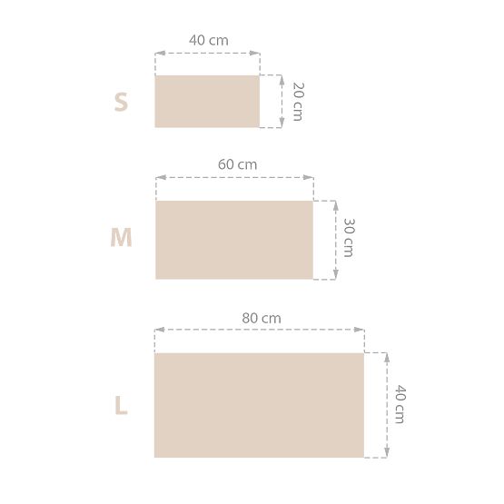 Oblazinjen panel Klasik - krem