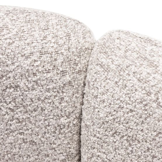 Oblazinjeni barski stol Castelo sivo-bež