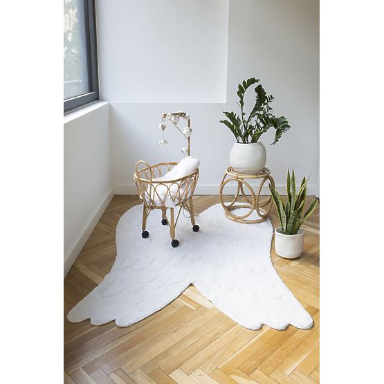 Okrasna pletena blazina - Angel Wings