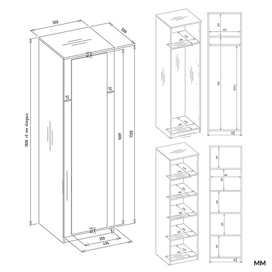 Omara Malwa SD-50 z ogledalom BELA