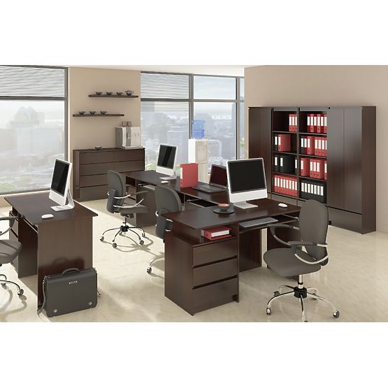 OMARA S 90 cm 2 VRATI 2 PREDALA PK WENGE