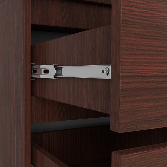 OMARA S 90 cm 2 VRATI 2 PREDALA PK WENGE