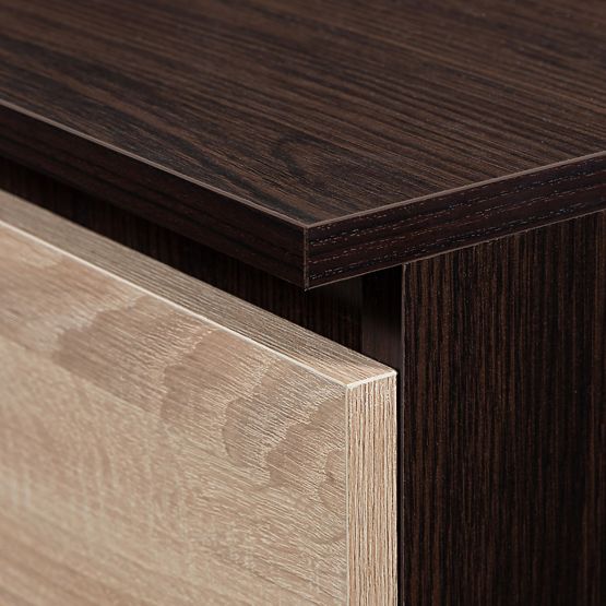 OMARA S 90 cm 2 VRATI 2 PREDALA PK WENGE / SONOMA