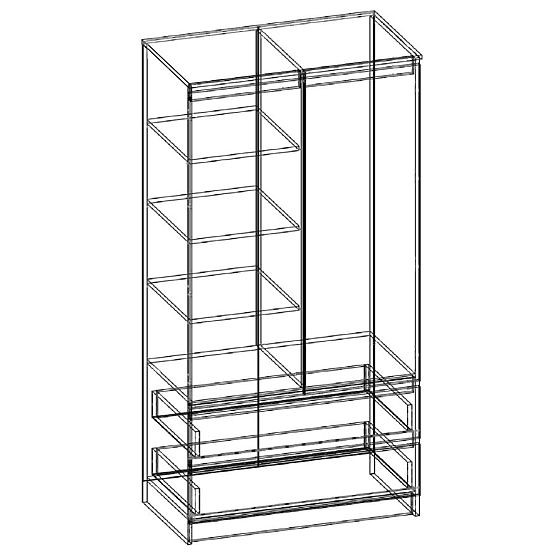 OMARA S90 2D 2SZ CLP PK SONOMA / BELA