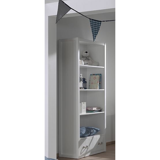 Omara za knjige Lewis - bela