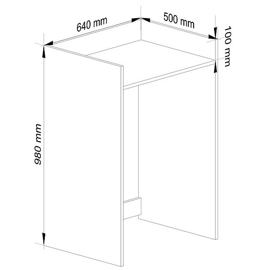 OMARICA ZA PRALNI STROJ FIN GRAFITNO SIVA