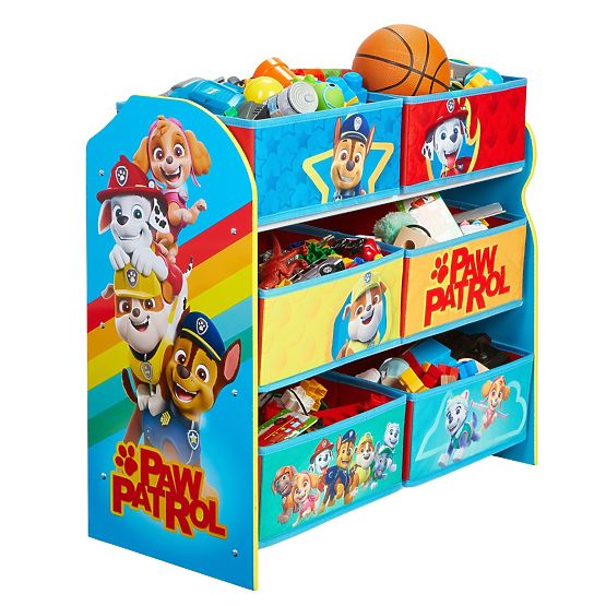 Organizator za igrače s škatlami - Paw Patrol