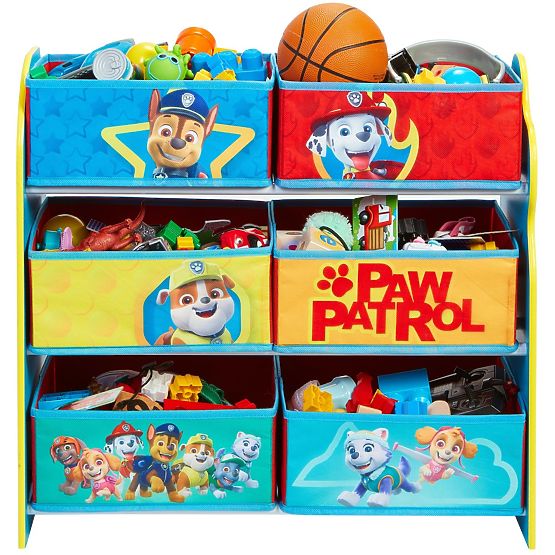Organizator za igrače s škatlami - Paw Patrol