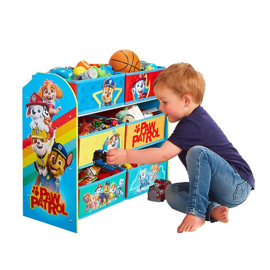 Organizator za igrače s škatlami - Paw Patrol
