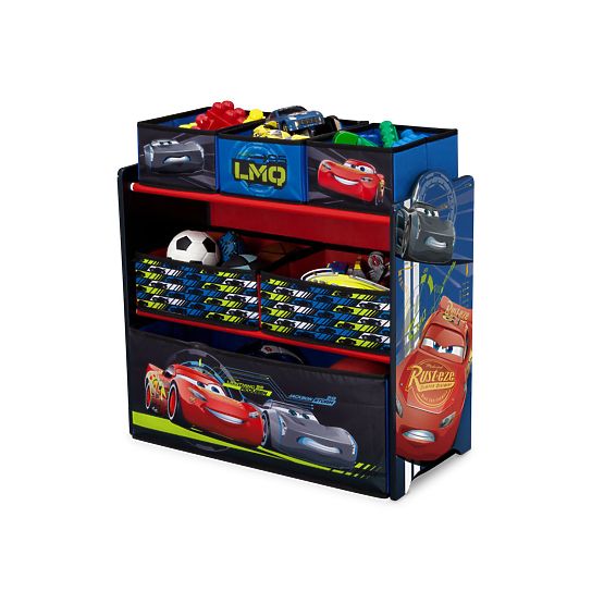 Organizér na hračky Cars