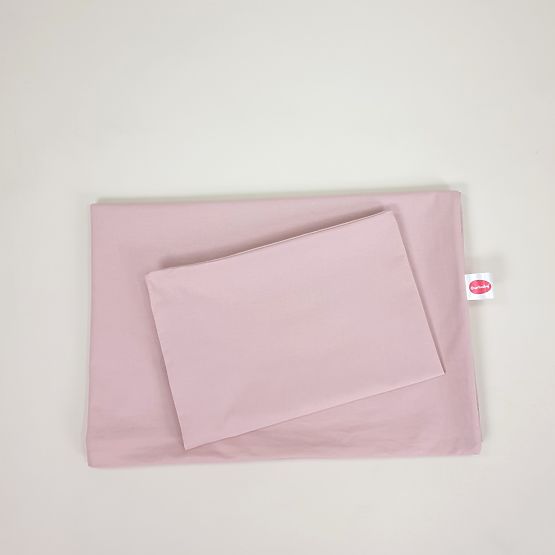 Otroška bombažna posteljnina 100x135 cm - roza