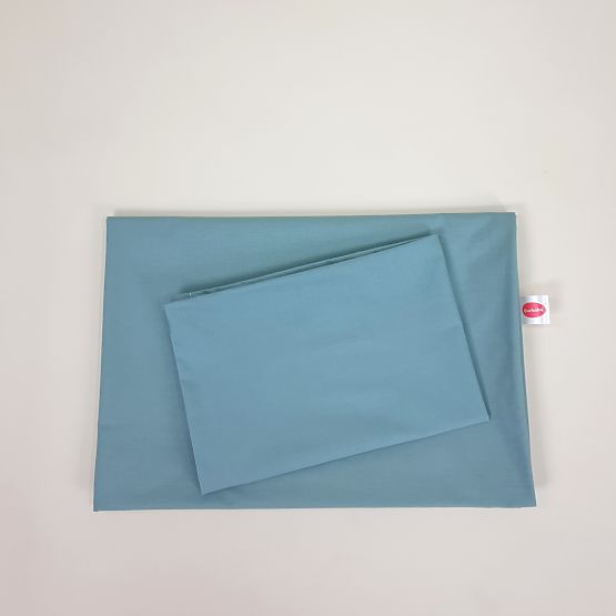 Otroška bombažna posteljnina 120x90 cm – zelena