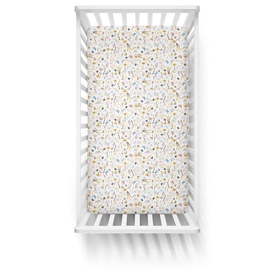 Otroška bombažna posteljnina - poletni travnik