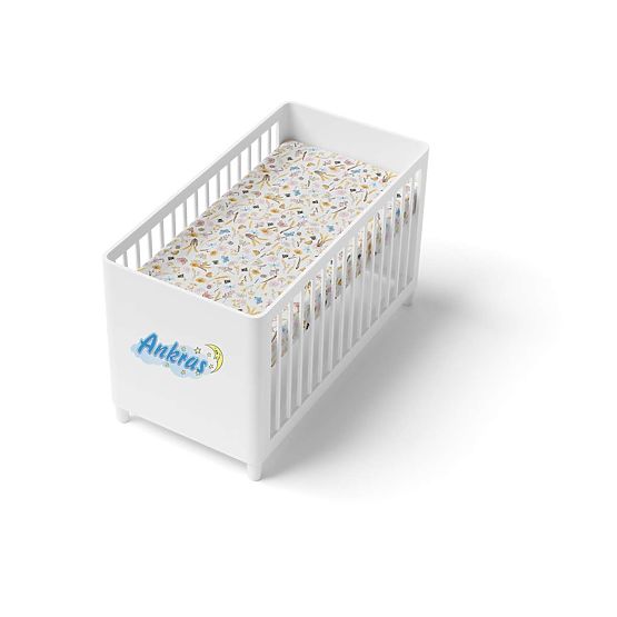 Otroška bombažna posteljnina - poletni travnik