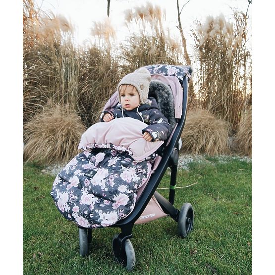 Otroška jakna iz flisa Nočno cvetje