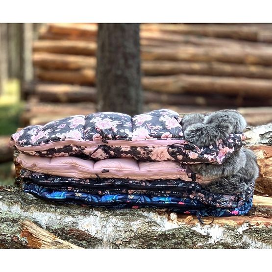 Otroška jakna iz flisa Nočno cvetje