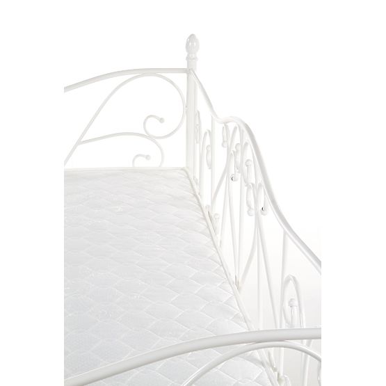 Otroška kovinska postelja Sumatra 200x90 cm - bela