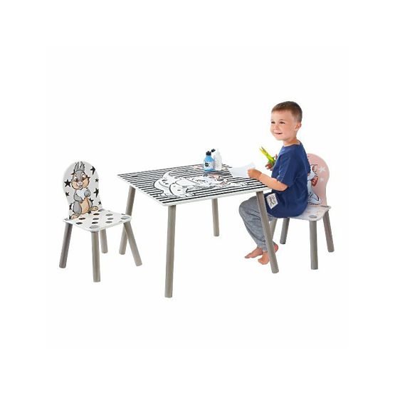 Otroška miza s stoli - junaki Disney