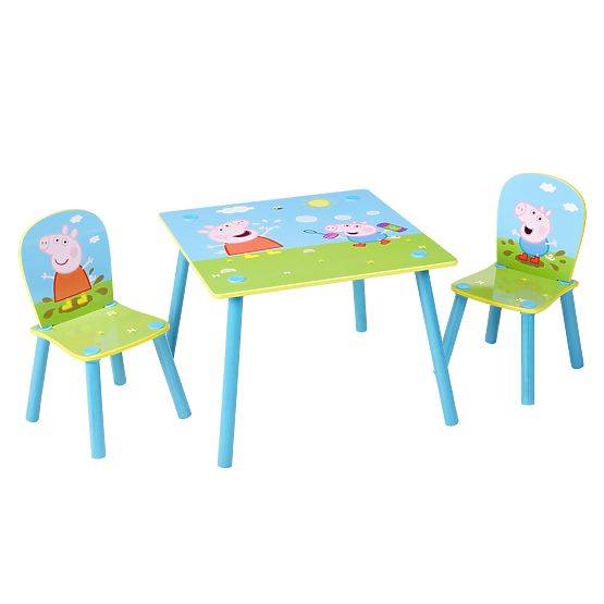 Otroška miza s stoli Peppa Pig