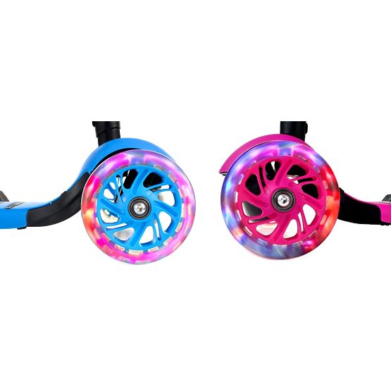 Otroška nabiralka in skuter Pikapolonica - roza