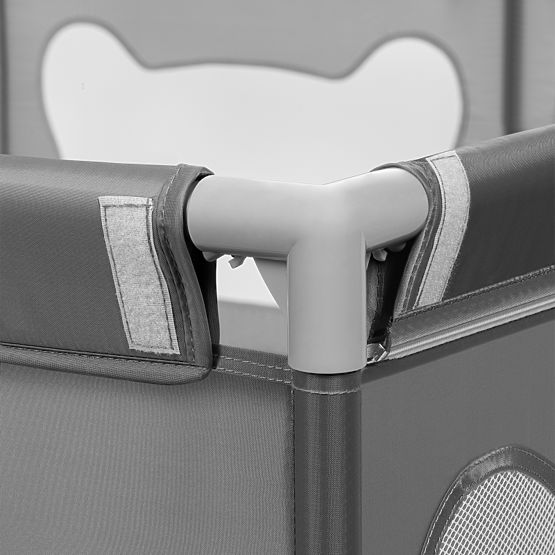 Otroška ograja Willow XL - siva