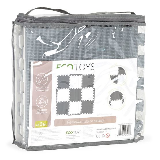 Otroška penasta podloga - siva