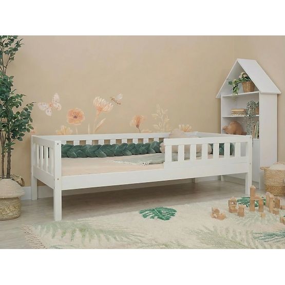 Otroška postelja Montessori Ourbaby Meadow plus - bela
