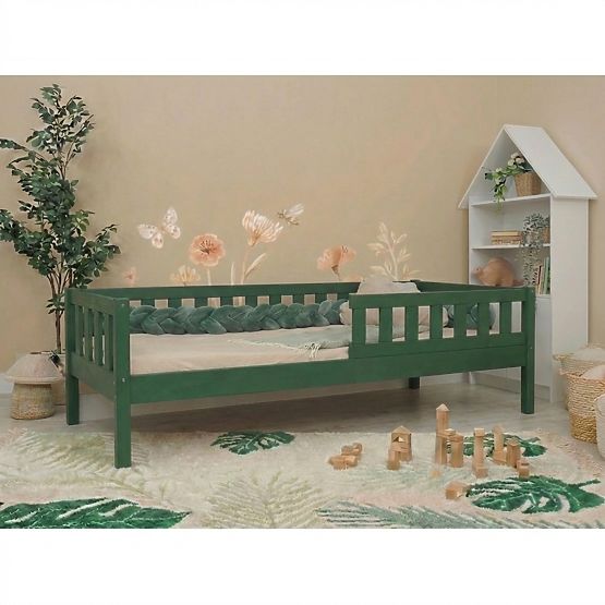 Otroška postelja Montessori Ourbaby Meadow plus - zelena