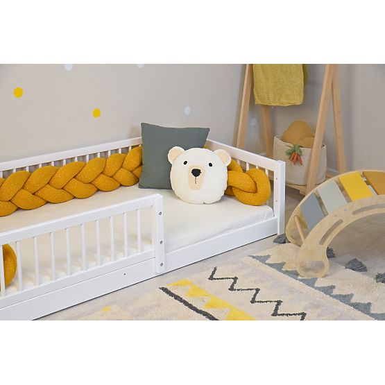 Otroška postelja Montessori Woodie - bela