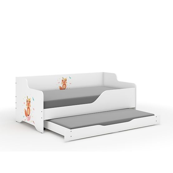 Dnevna postelja za otroke LILU 160 x 80 cm - Lisica