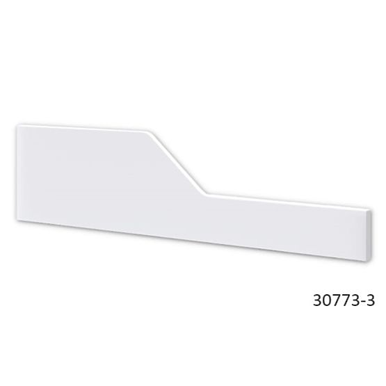 Otroška posteljica Cosmo 120x60 - bela