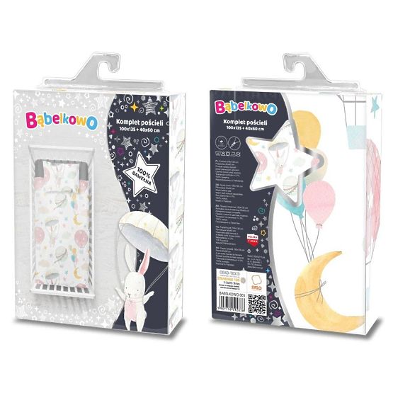 Otroška posteljnina 135x100 cm + baloni 60x40 cm