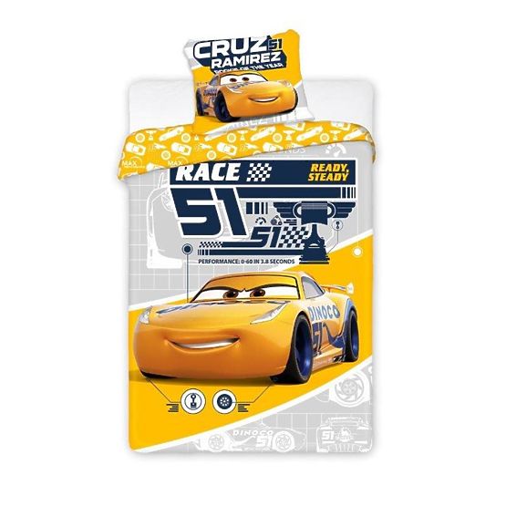 Otroška posteljnina Cars 3 - Cruz Ramirez No. 51