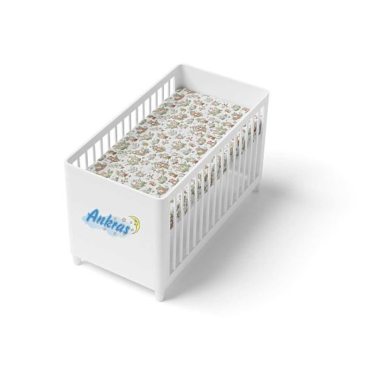 Otroška posteljnina - živali v goščavi