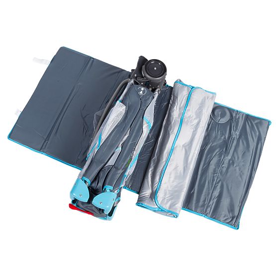 Otroška potovalna posteljica in zibelka 2v1