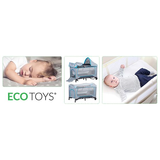 Otroška potovalna posteljica in zibelka 2v1