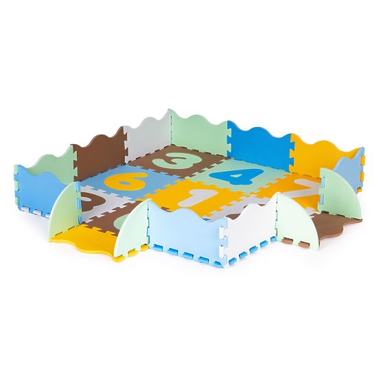 Otroška poučna podloga iz pene - sestavljanka številke