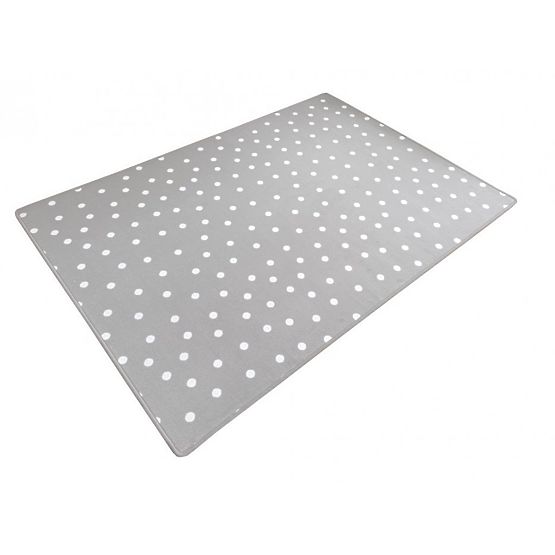 Otroška preproga Dots - siva