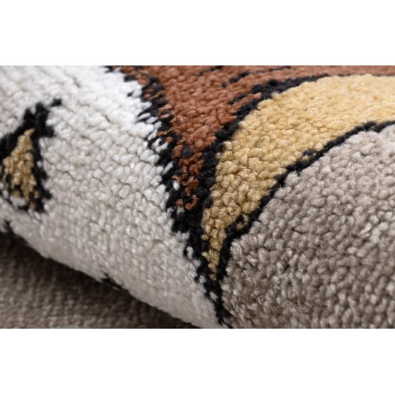 Otroška preproga FUN Forester, živali, gozdna bež