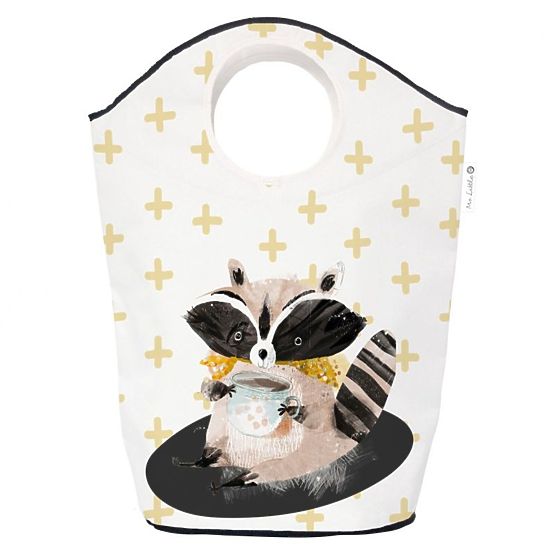 Otroška torba za shranjevanje Mr. Little Fox - Gozdna šola - Rakun