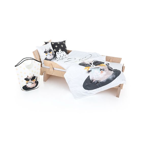 Otroška torba za shranjevanje Mr. Little Fox - Gozdna šola - Rakun