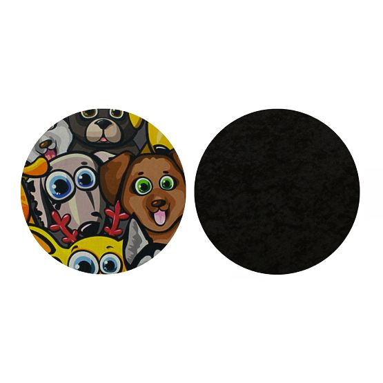 Otroški ergonomski stol za pisalno mizo prilagojen za višino 119-142 cm - živali