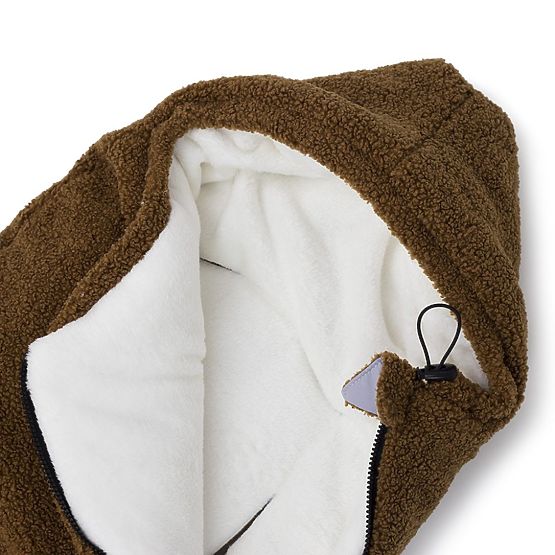 Otroški jopič iz alpake - slonovina