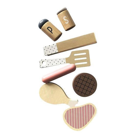 Otroški leseni žar z dodatki