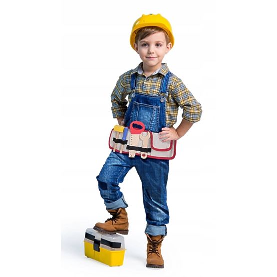 Otroški pas z lesenim orodjem