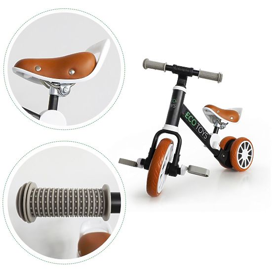 Otroški izbijač Rider 2v1 - črn